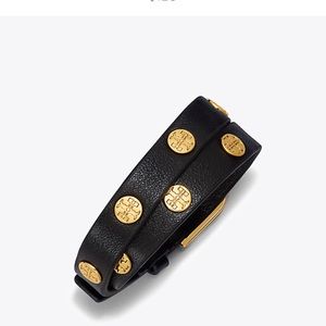 Tory Burch Wrap Logo Bracelet